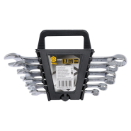 Ключ для гайок ріжково-накидний VOREL, Cr-V, М 8-17 мм, 6 шт, 50850