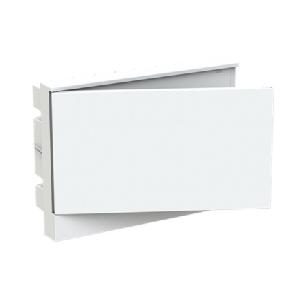 Щит распределительный ABB BASIC E, 1SZR004002A1104, 12 модулей встраиваемый, IP41 (не прозрачная дверца)