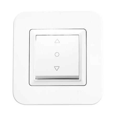 Кнопка керування жалюзі VIKO Rollina, 90420072, білий - 1