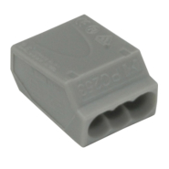 Клемна колодка самозажимная SEZ BS2/3, 3*0,75+2,5 мм, 24 А, 1n