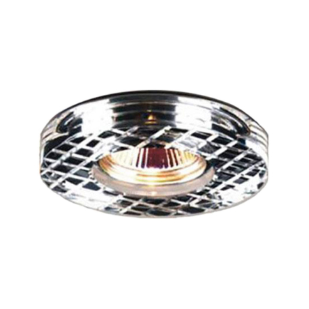 Светильник точечный Feron CD2109, MR16, GU5.3, 50W, круг, прозрачный/хром - 1