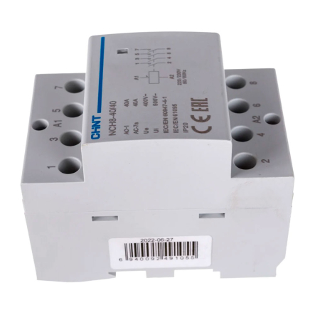Контактор модульный NCH8-40/40, 4P, 40A, 256099