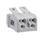 Клемма пружинная соединительная КСП2-L+N IEK