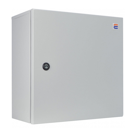 Щит металевий з монтажною панеллю АСКО-Укрем, 40*40*25, IP54, серія UBox, A0260020039 - 1