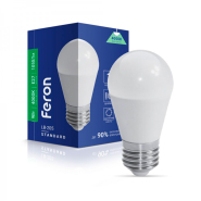Лампа светодиодная Feron LB-205, 9 Вт, 4000K, E27, 220 В, G45, 7307