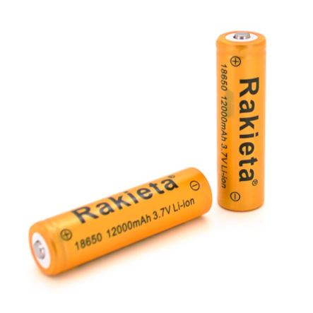 Акумулятор POWERMASTER RAKİETA 18650, 12000 мАг, 2 шт, в блістері - 1