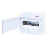 Щит наружный распределительный ETI ECT 12PO, 12 модулей, белая дверь, 1101006