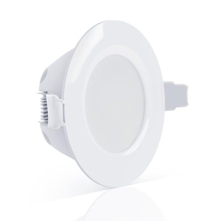 Светильник LED встраиваемый MAXUS SDL 6W 4100K 530Lm IP44 круг 85х85х30 см, 1-SDL-004-01