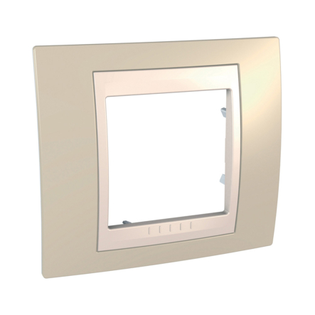 Рамка 1-місна піщана Schneider Electric Uniсa PLUS, MGU6.002.567 - 1