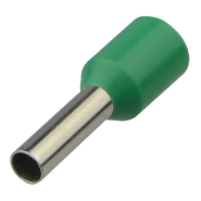 Наконечник АСКО-УКРЕМ A0060010093, НТ 1,0-08 (кв.мм-мм) (упак. 100 шт.) зеленые