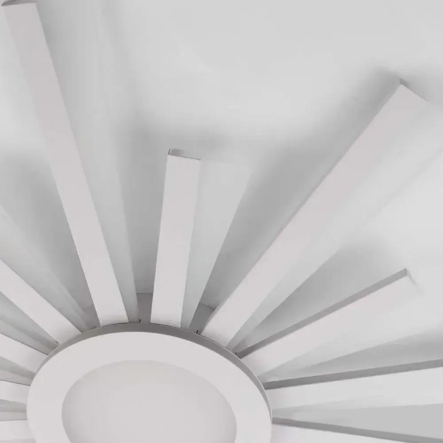 Люстра светодиодная TERESA 100W-R-APP-680х50-WHITE-220-IP20 управляемая