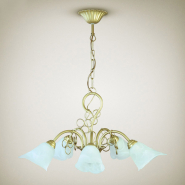 Люстра N&amp;B Light &quot;КОКТЕБЕЛЬ&quot; 5655, 5хЕ14, D 500 мм, H 620 мм