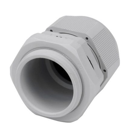 Кабельный зажим с контргайкой ДКС, 53400, IP68, PG48, д.34 - 43мм