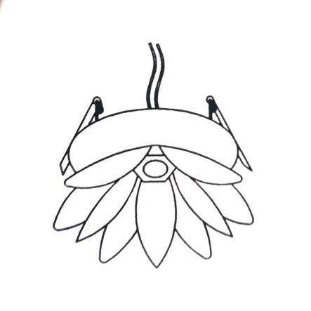 Світильник точковий Nowodvorski 601, JC20W, G4, 12V, Оправлення хром, синій кришталь - 2