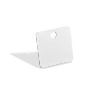 Бірка пластикова У153, 28х28 мм, маркувальна, Україна