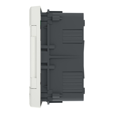 Щит пластиковый Schneider Electric Easy9 EU, врезной, 1 ряд 8 модулей, дымчатые двери, EZ9EUB108