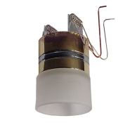 Світильник точковий Feron BS92, G4, золото/хром