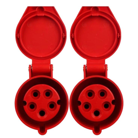 Розетка переносна 5х32 силова ElectroHouse, EH-PSM-532 - 1