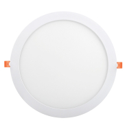 Светильник светодиодный встраиваемый IEK ДВО 1607, 18W, 4000K, 1260Lm, IP20, кру,г Ø225мм, белый, LDVO0-1607-1-18-K01