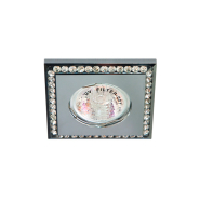 Светильник точечный Feron DL102-C, MR-16, G5.3, 50W, прозрачный, хром, 4392