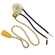 Вимикач на бра, 58384, довгий шнурок, 25 см., золото-дерево, P.R.C.(Китай)