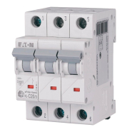 Автоматический выключатель EATON HL-C20/3, 3P, 20A, C 4,5kA, 194792