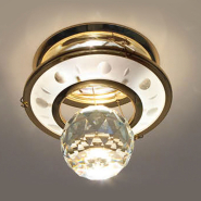 Светильник точечный Feron DL4171, MR16, GU5.3, 12V, 50W, капелька, золото