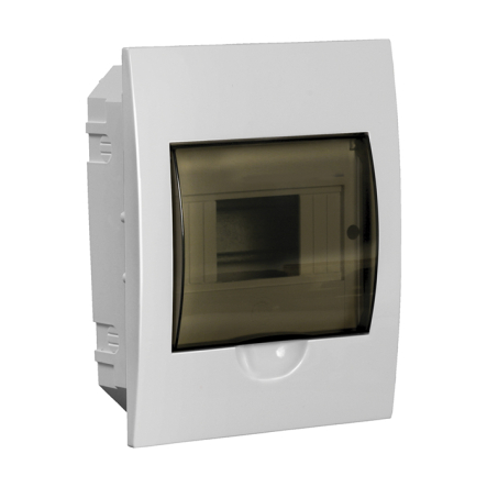 Корпус пластиковий IEK UEK ЩРВ-П- 6 мод. 1 ряд, вбудований, 222х172х92 мм, IP41, MKP12-V-06-40-20-U - 1