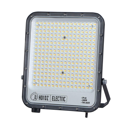 Прожектор LED HOROZ Electric PALLAS-200 3CCT, 200W, 3000К-4500К-6000K, IP65, SMD, 068-030-1200-010 - 1