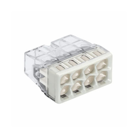 Клемник WAGO 8 * (0,5-2,5 мм. кв.) мідь геленаповнений - 1