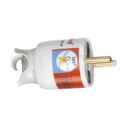 Вилка Legrand, 2P+PE, 16 А, з поворотним механізмом, білий, 050172