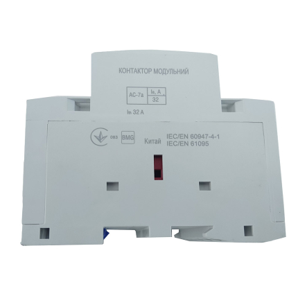 Контактор модульный TechnoSystems КМ-3-32-40 32А 230AC 4NO 4р 3мод., TNSy5503887