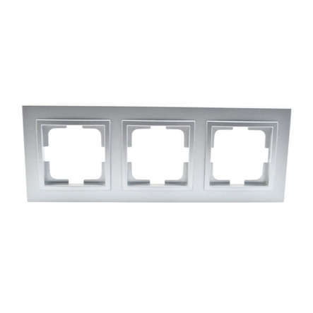 Рамка 3-я, Mono Electric, DESPINA, серебро, 102-210000-162 - 1