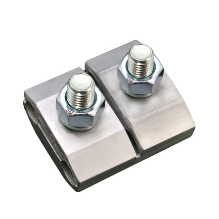 Зажим соединительный плашечный ПА 3-1, d провода 12,3-14,0 мм, алюминий (2 болта)