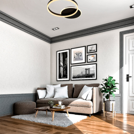 Светильник светодиодный Ardero, AL6220ARD, JUPITER S, 50W, 1900Lm, 3000-6500К, черный, 7827