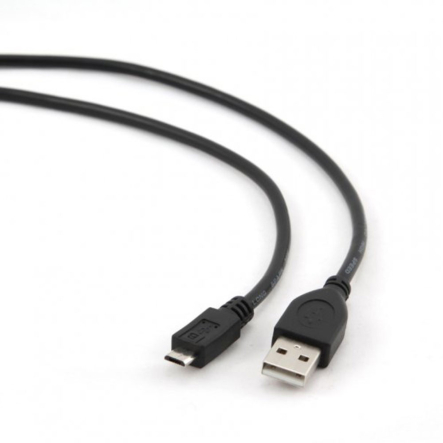 Кабель Cablexpert CCP-mUSB2-AMBM-0.3M, micro USB2.0, A-папа/micro B-папа, 0.3 м, премиум