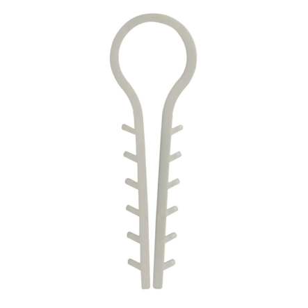 Дюбель-ялинка, затискач, для круглого кабелю D12мм - 1