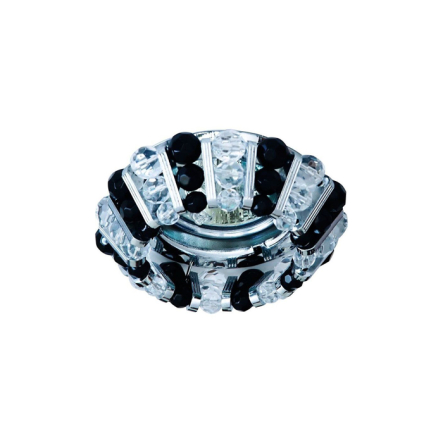 Світильник точковий Feron CD2121, MR16, GU5.3, 50W, прозорий чорний/хром - 1