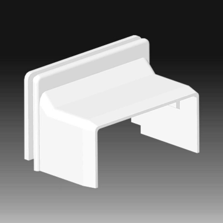 Соединитель переходной для коробки KOPOS 8639_HB, LK 80x28, 40х20 - 1