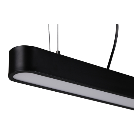 Світильник лінійний LAGUNA Lighting 1500*80мм, 44 Вт, LED Edison, 4000K, чорний матовий - 1