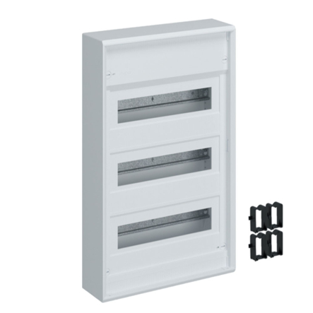 Щит 36(42) модулів накладний пластиковий!! без дверей!! Hager VOLTA VA36CN (двері арт VA36T) - 1