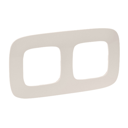Рамка 2-я Legrand Valena Allure, 754312, слонова кістка - 1