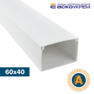 Канал кабельний 60х40/2м, STEP, АСКО-УКРЕМ, A0070050043