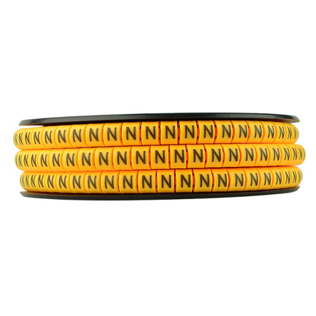 Кабельный маркер АСКО-УКРЕМ ЕС-2 3,5-8 кв.мм символ "N", A0150080056 - 3