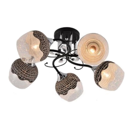 Люстра VALESO V XA1524A–5 BK+CR - 1