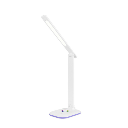 Настільна лампа з нічником LEDium RAINBOW 9W RGB 2700-6500K AC100-240V біла - 1