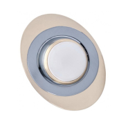 Светильник точечный Delux DR39108R, R39, 220V, хром матовый/золото