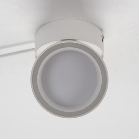 Светильник накладной поворотный ARDERO ML418-1, GX53, 13W, 82х93мм, белый, 8200