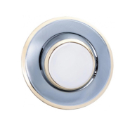 Светильник точечный Delux DR39002R, R39, 220V, хром матовый/золото