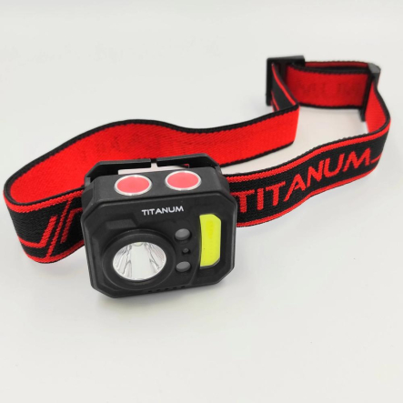 Фонарь налобный TITANUM TLF-H05 250Lm 6500K